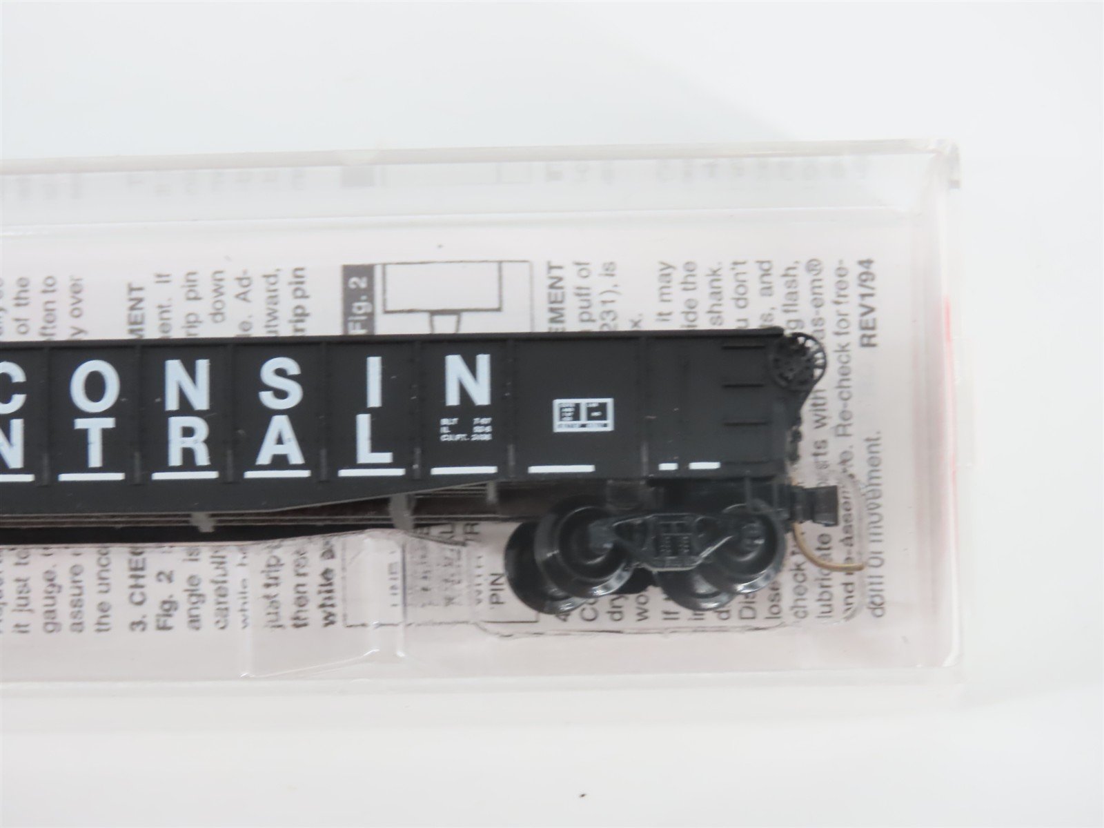 N Scale Micro-Trains MTL 46330 WC Wisconsin Central 50' Gondola #55169