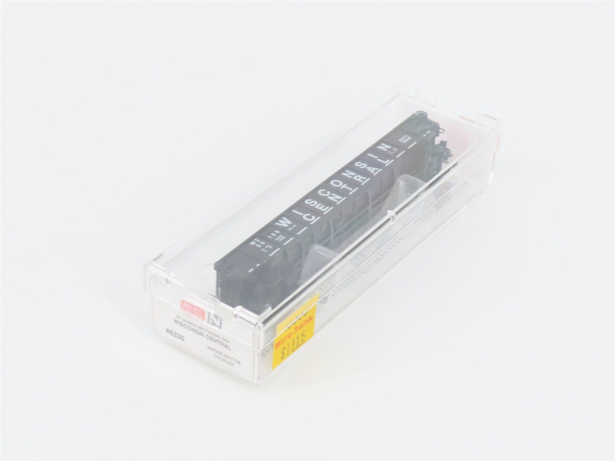 N Scale Micro-Trains MTL 46330 WC Wisconsin Central 50&#39; Gondola #55169