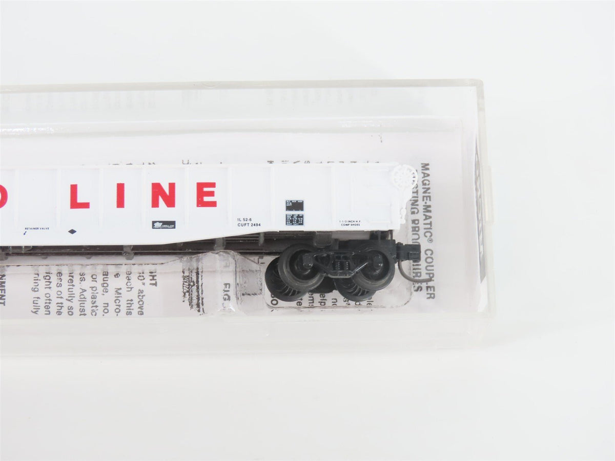 N Scale Micro-Trains MTL 46240 SOO Line 50&#39; Open Gondola #63352