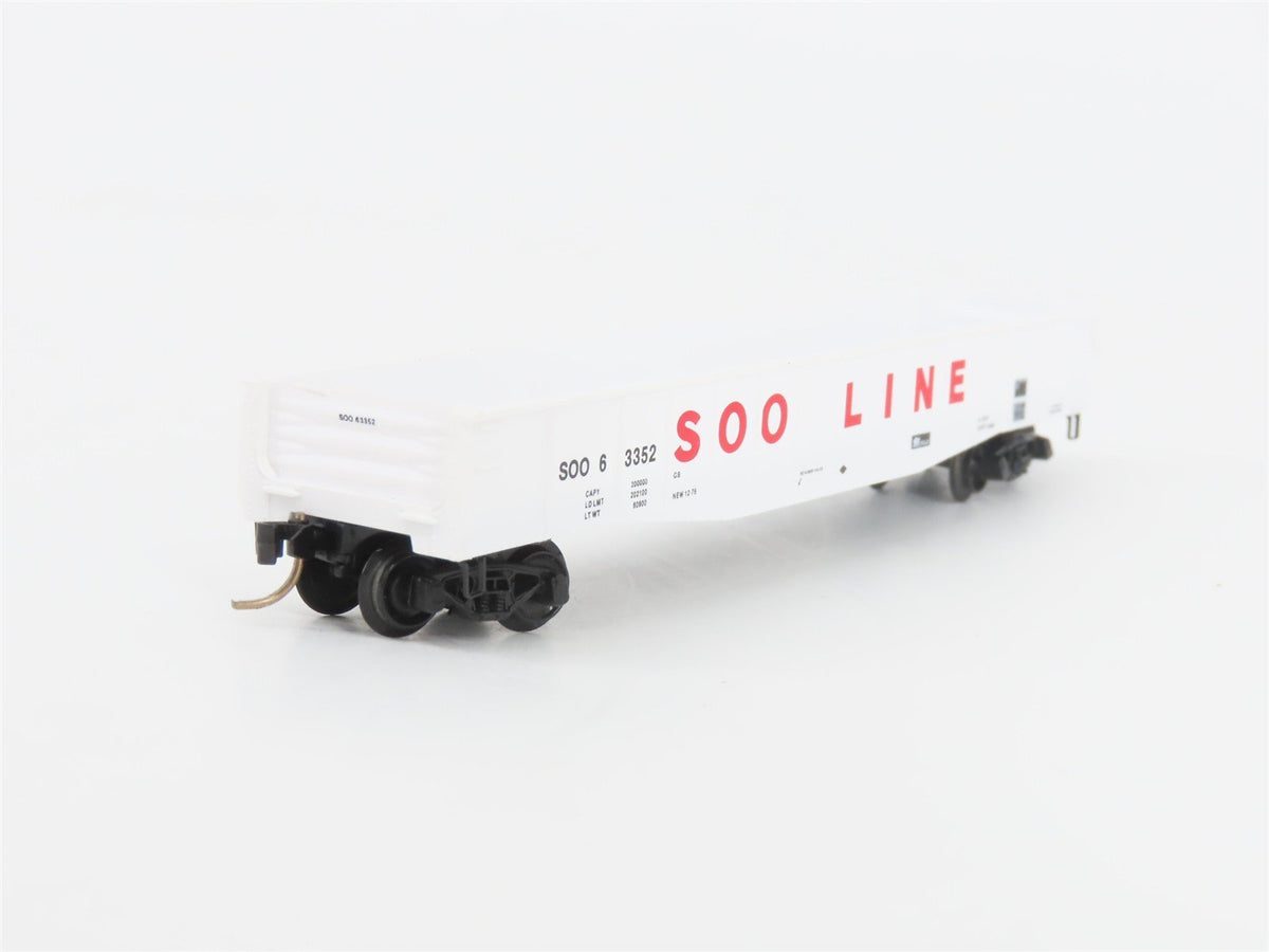 N Scale Micro-Trains MTL 46240 SOO Line 50&#39; Open Gondola #63352