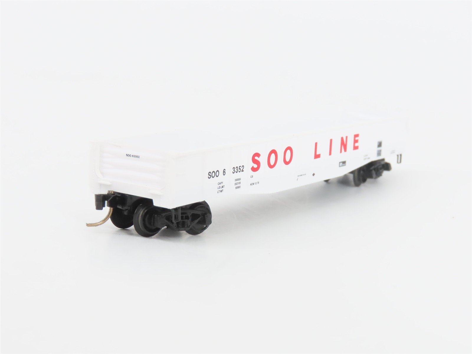 N Scale Micro-Trains MTL 46240 SOO Line 50' Open Gondola #63352