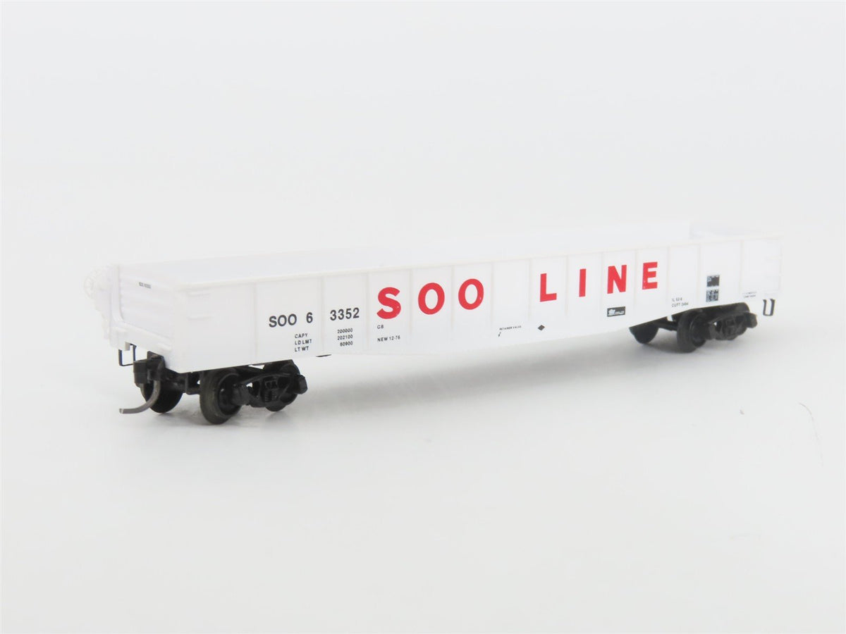 N Scale Micro-Trains MTL 46240 SOO Line 50&#39; Open Gondola #63352