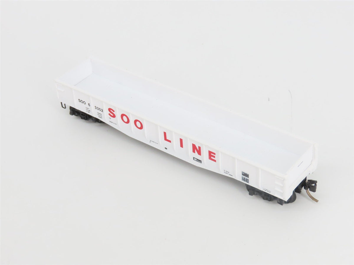 N Scale Micro-Trains MTL 46240 SOO Line 50&#39; Open Gondola #63352