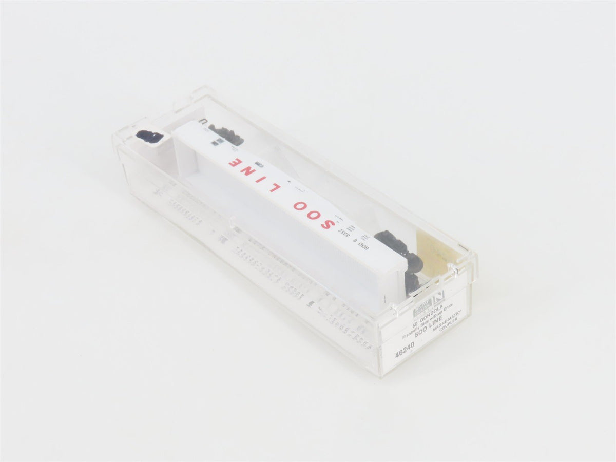 N Scale Micro-Trains MTL 46240 SOO Line 50&#39; Open Gondola #63352