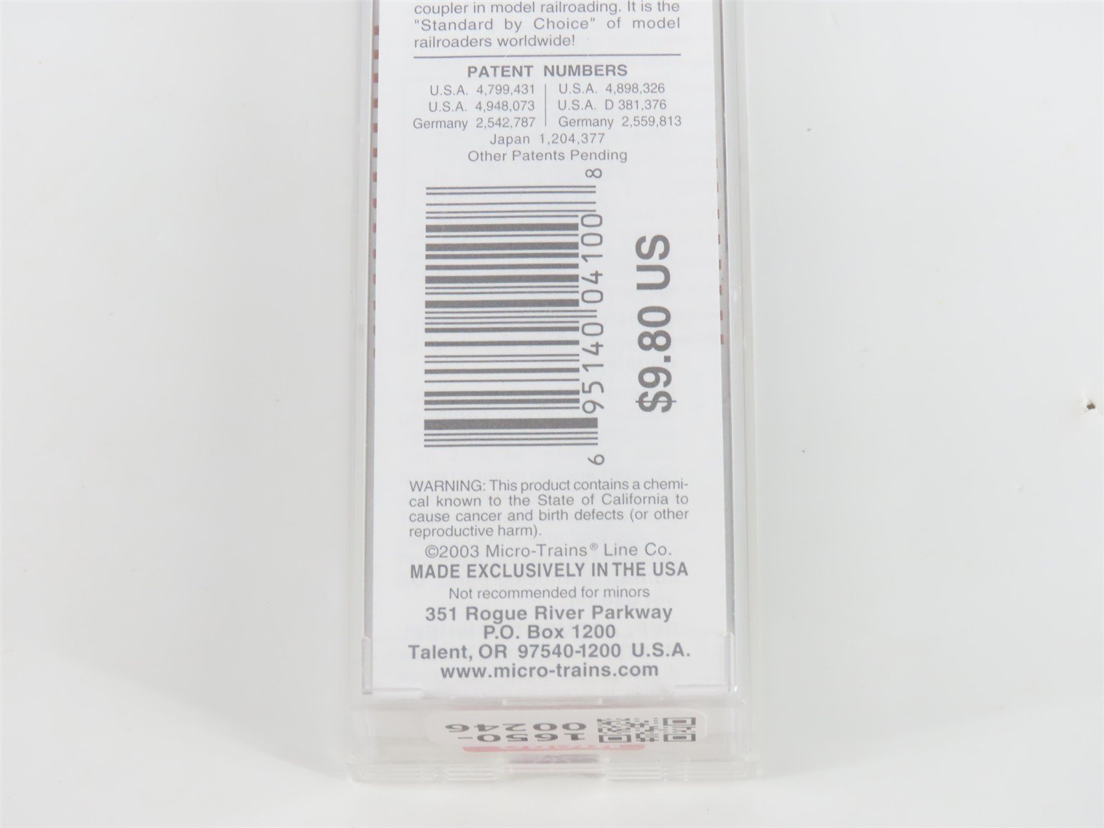 N Scale Micro-Trains MTL 45250 NP Northern Pacific 50' Flat Car #62718