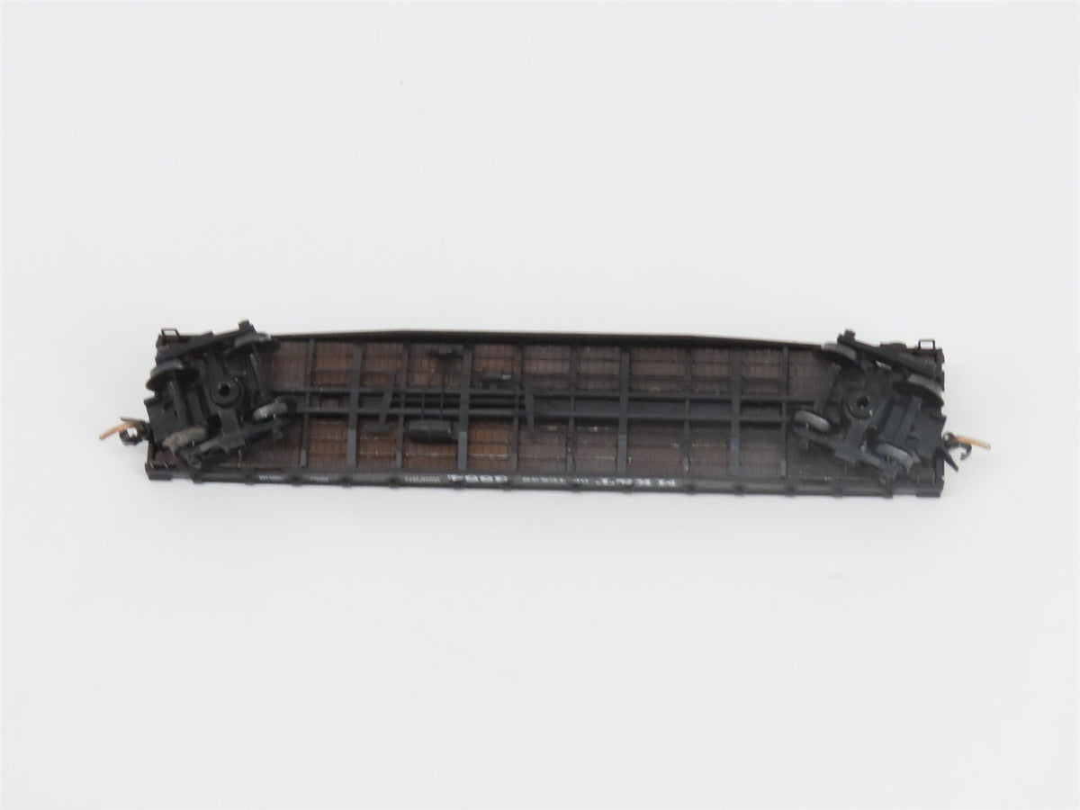 N Scale Micro-Trains MTL 45240 MK&amp;T of Texas 50&#39; Flat Car #3554