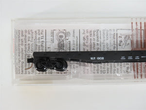N Scale Micro-Trains MTL 45230 WP Western Pacific Railroad 50' Flat Car #1908
