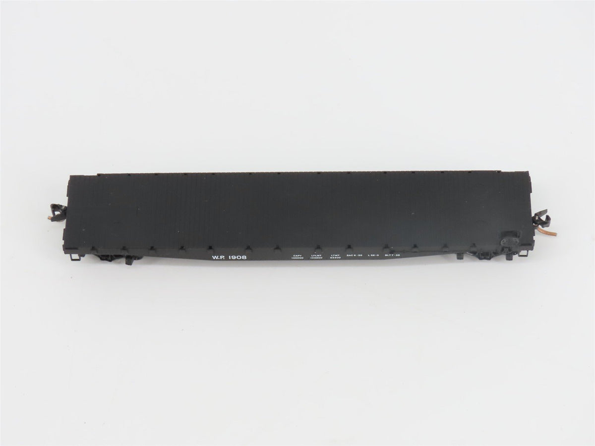N Scale Micro-Trains MTL 45230 WP Western Pacific Railroad 50&#39; Flat Car #1908