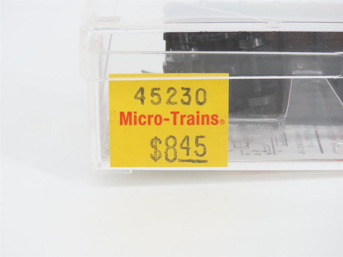 N Scale Micro-Trains MTL 45230 WP Western Pacific Railroad 50&#39; Flat Car #1908