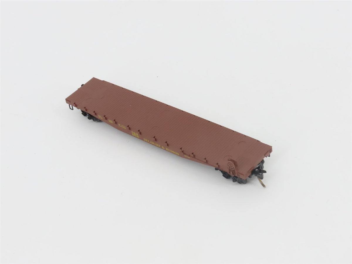 N Scale Micro-Trains MTL 45210 D&amp;H Delaware &amp; Hudson 50&#39; Flat Car #16509