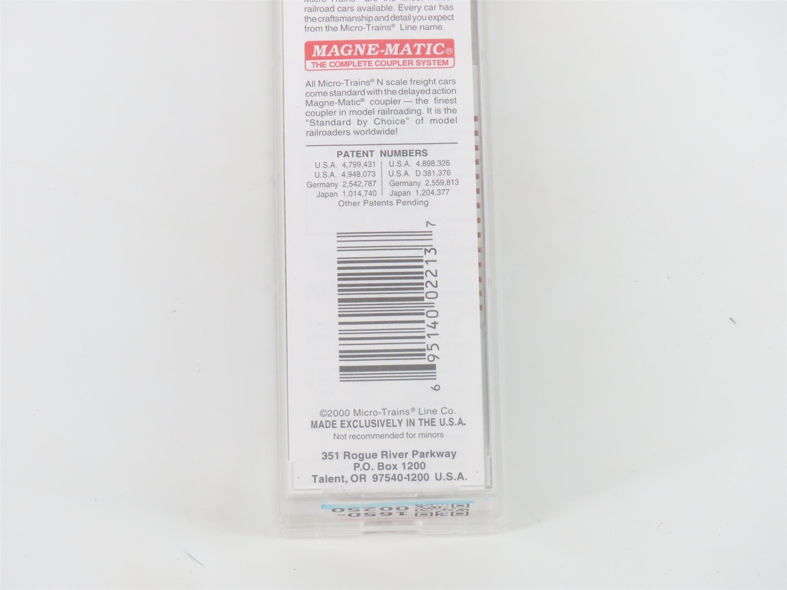 N Scale Micro-Trains MTL 45210 D&H Delaware & Hudson 50' Flat Car #16509