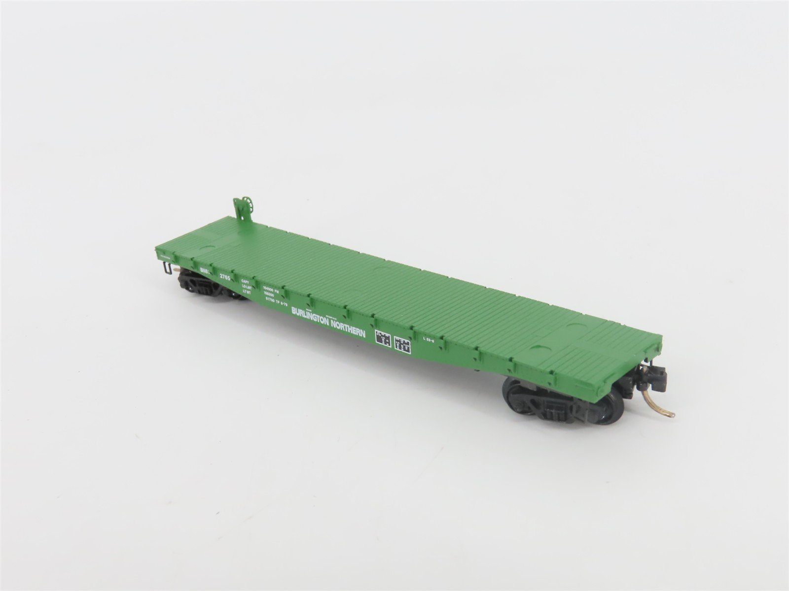 N Scale Micro-Trains MTL 45200 BN Burlington Northern 50' Flat Car #612765