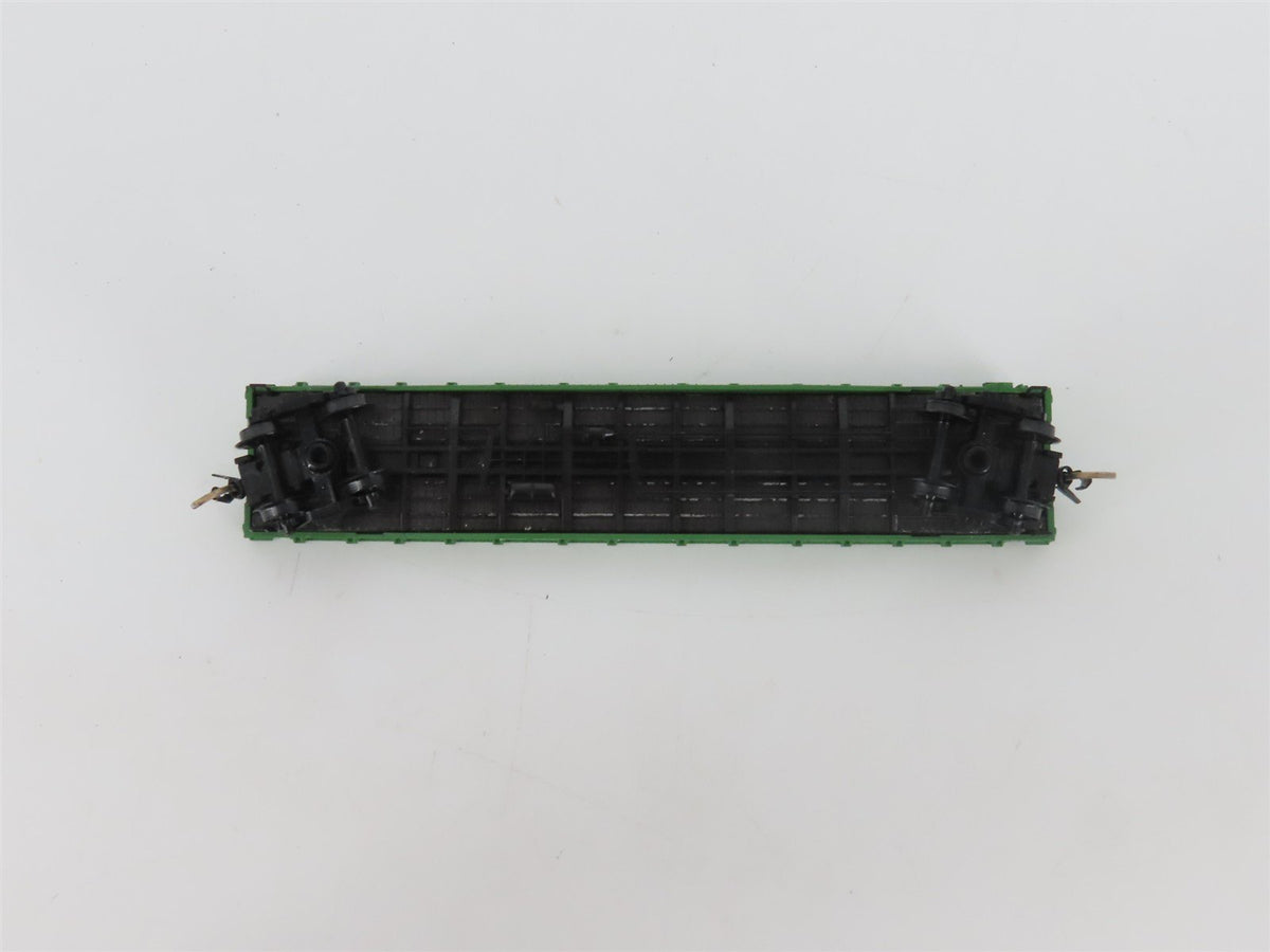 N Scale Micro-Trains MTL 45200 BN Burlington Northern 50&#39; Flat Car #612765