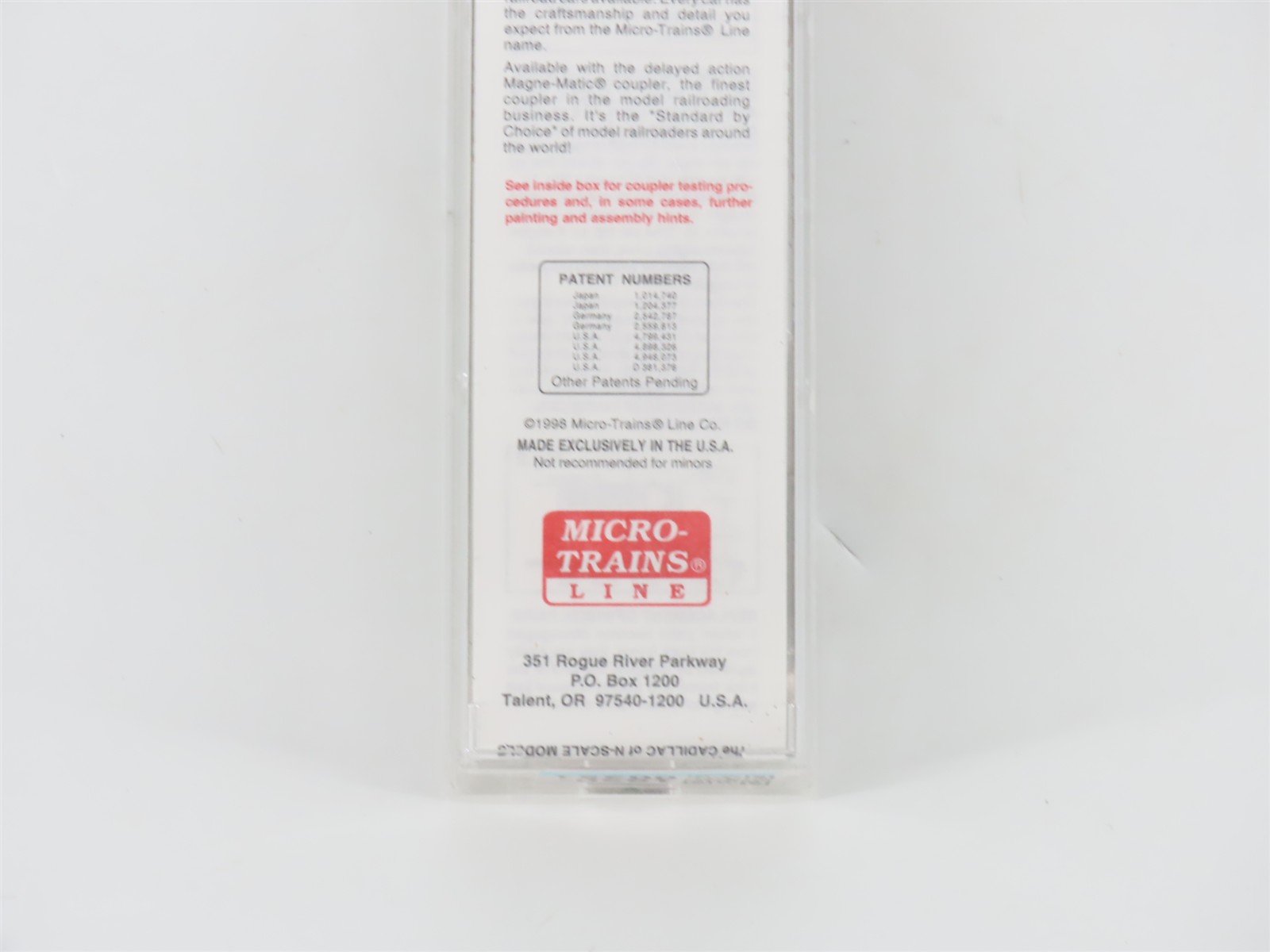 N Scale Micro-Trains MTL 45200 BN Burlington Northern 50' Flat Car #612765