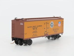 N Scale Micro-Trains MTL 47060 SP UP PFE Pacific Fruit Express 40' Reefer #19859