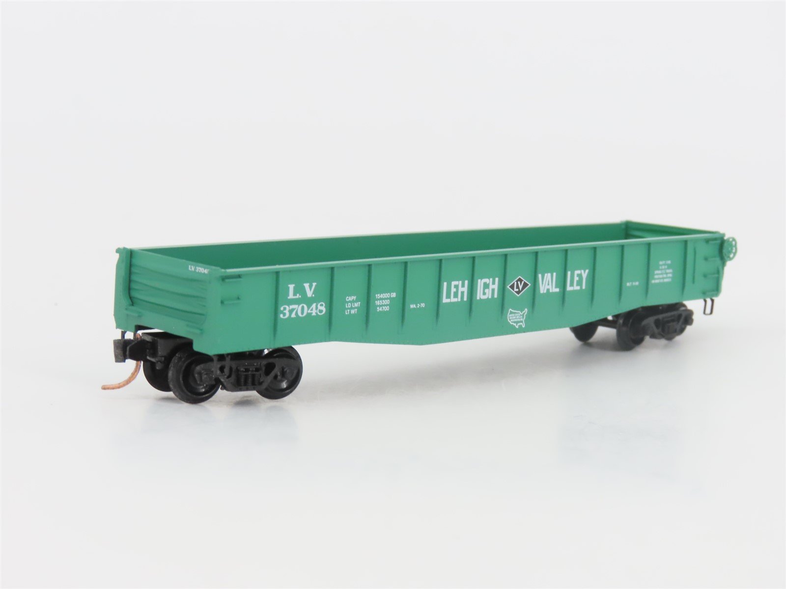 N Scale Micro-Trains MTL 46380 LV Lehigh Valley Railroad 50' Gondola #37048