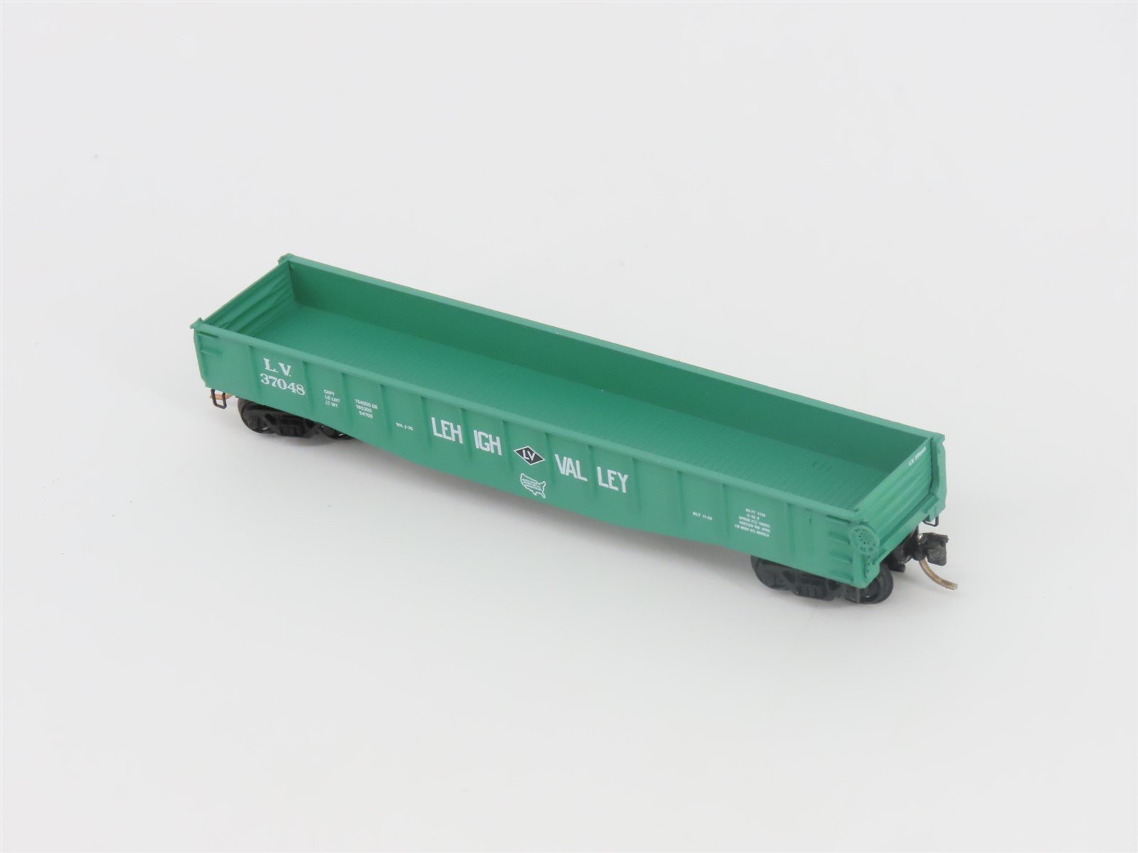 N Scale Micro-Trains MTL 46380 LV Lehigh Valley Railroad 50' Gondola #37048