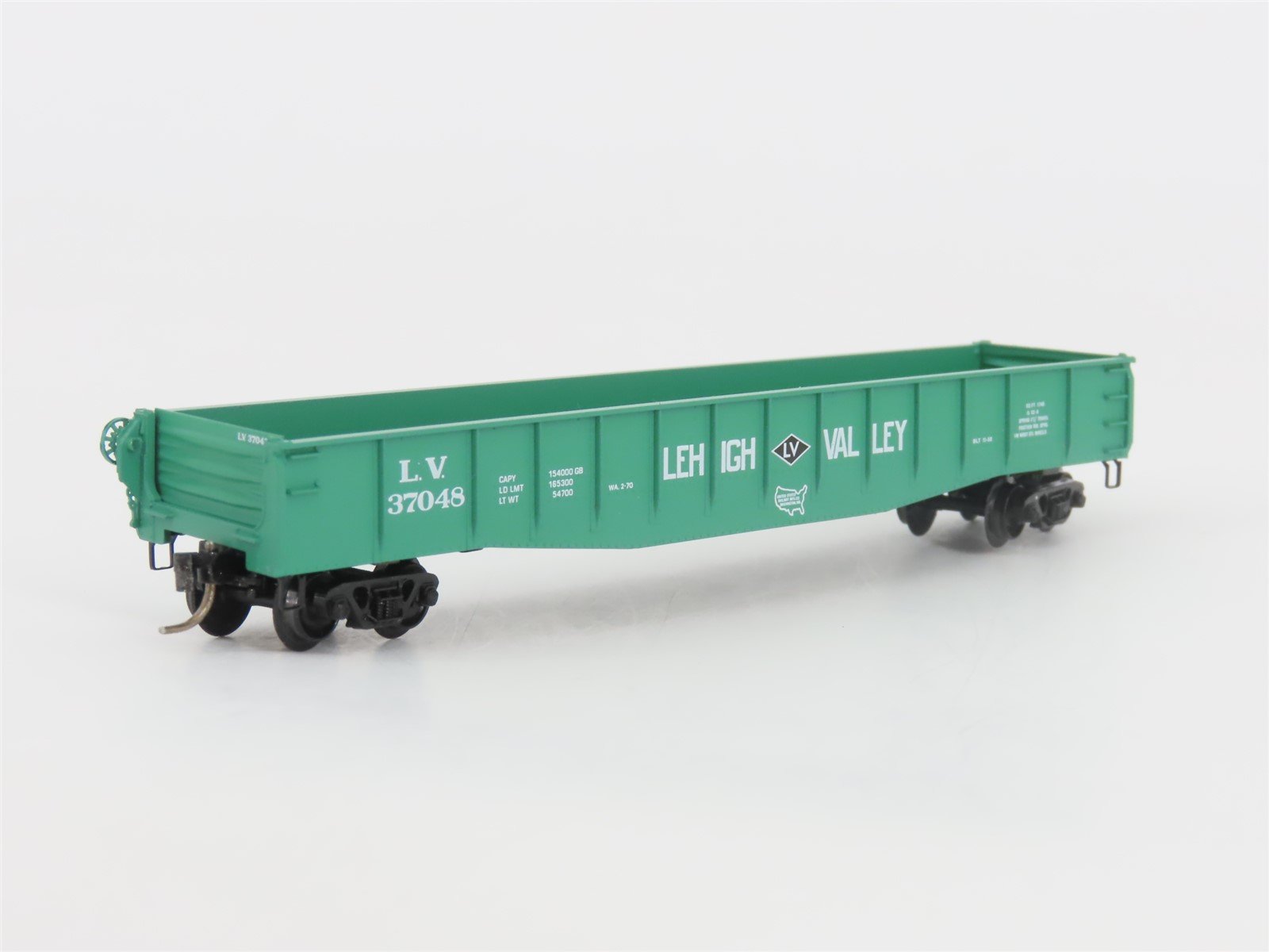 N Scale Micro-Trains MTL 46380 LV Lehigh Valley Railroad 50' Gondola #37048