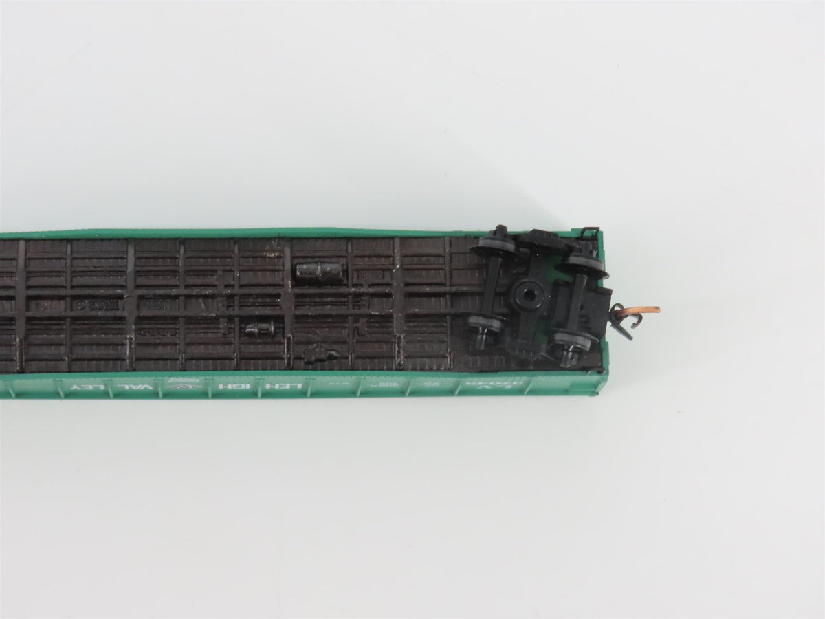 N Scale Micro-Trains MTL 46380 LV Lehigh Valley Railroad 50&#39; Gondola #37048