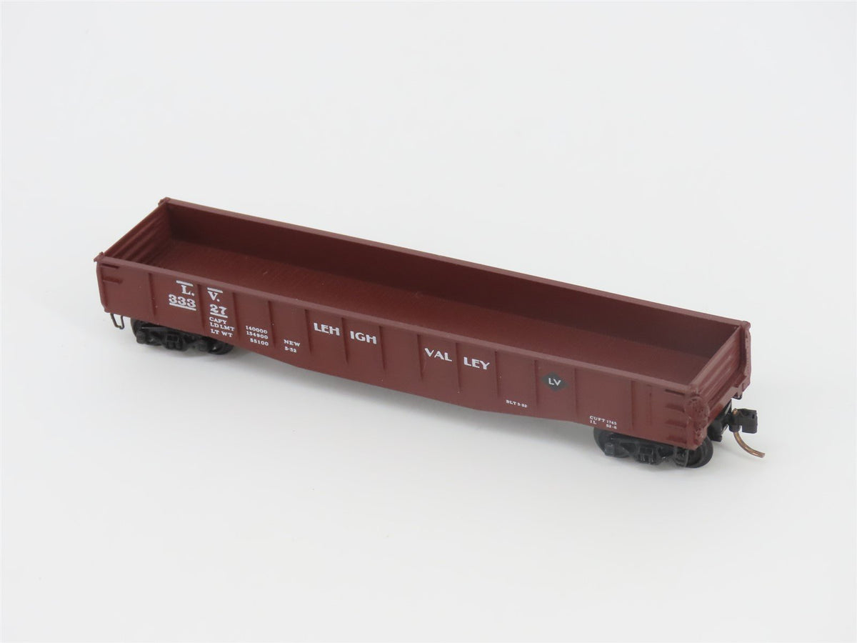N Scale Kadee Micro-Trains MTL 46510 LV Lehigh Valley 50&#39; Gondola #33327