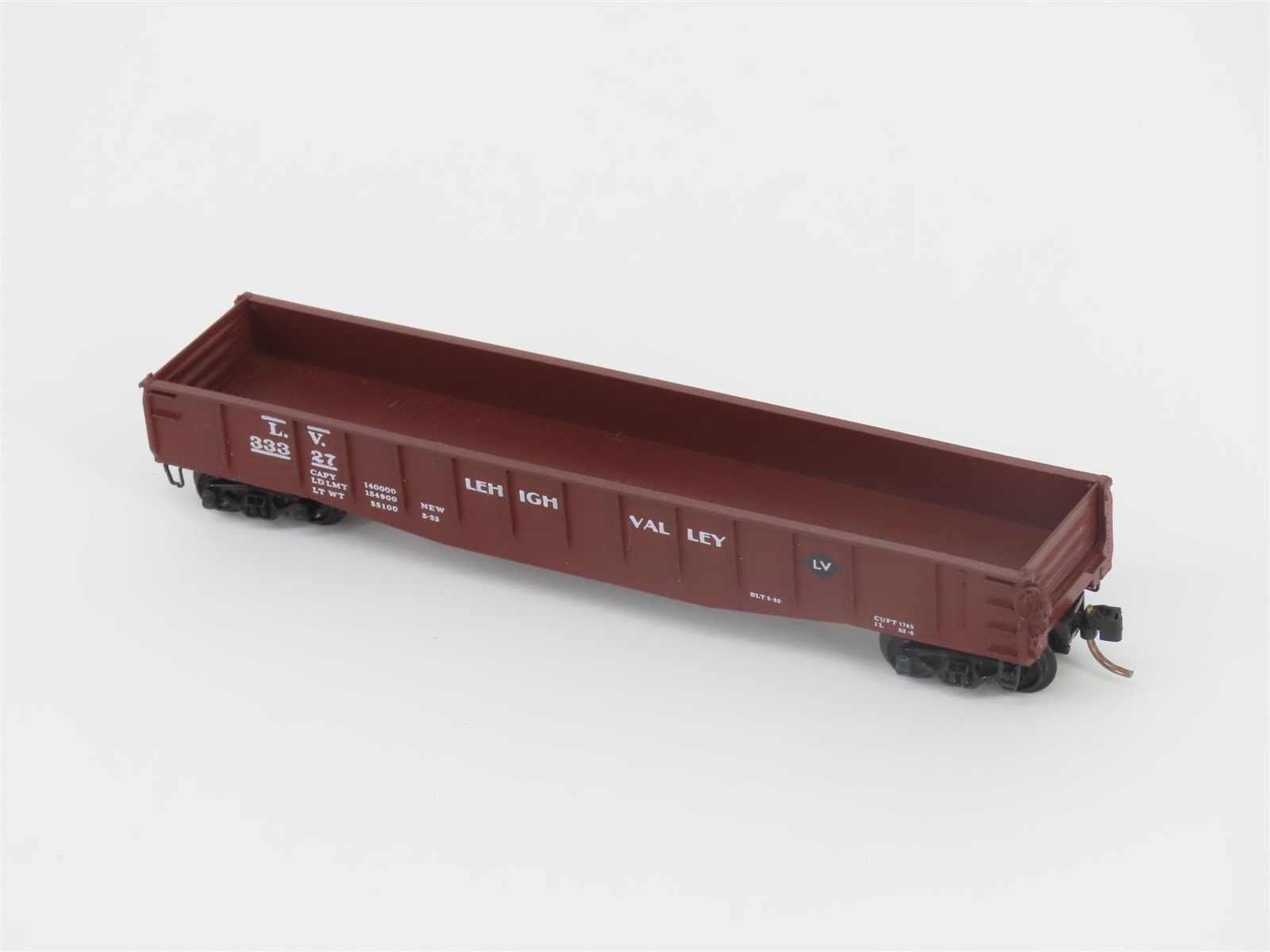N Scale Kadee Micro-Trains MTL 46510 LV Lehigh Valley 50' Gondola #33327