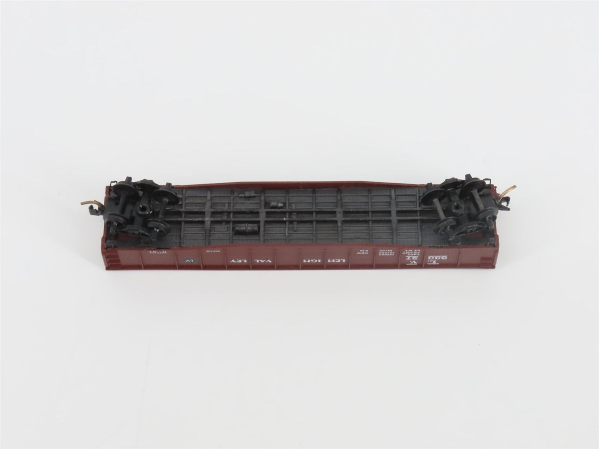 N Scale Kadee Micro-Trains MTL 46510 LV Lehigh Valley 50&#39; Gondola #33327