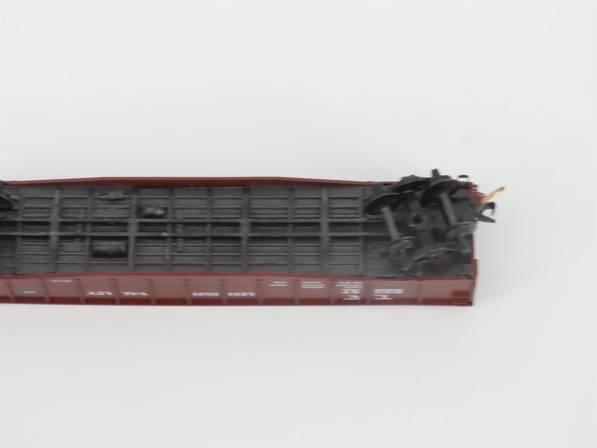 N Scale Kadee Micro-Trains MTL 46510 LV Lehigh Valley 50&#39; Gondola #33327