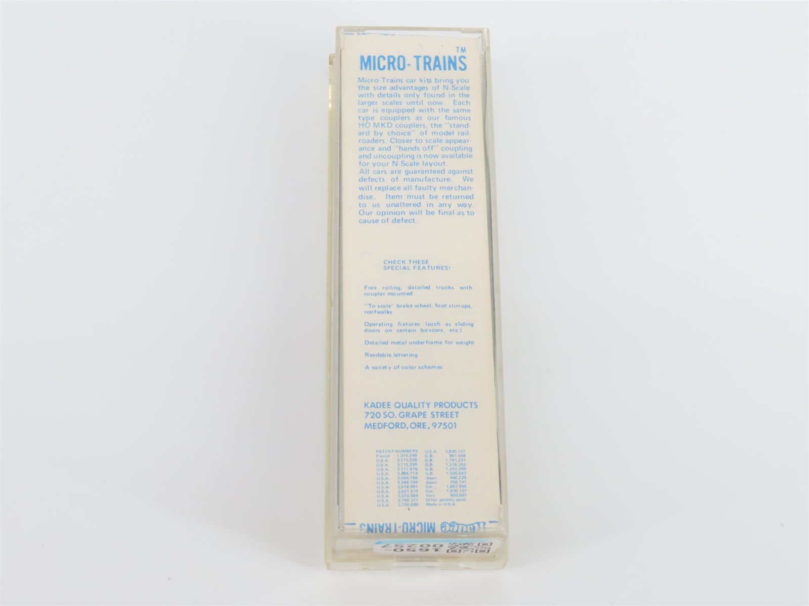 N Scale Kadee Micro-Trains MTL 46510 LV Lehigh Valley 50' Gondola #33327