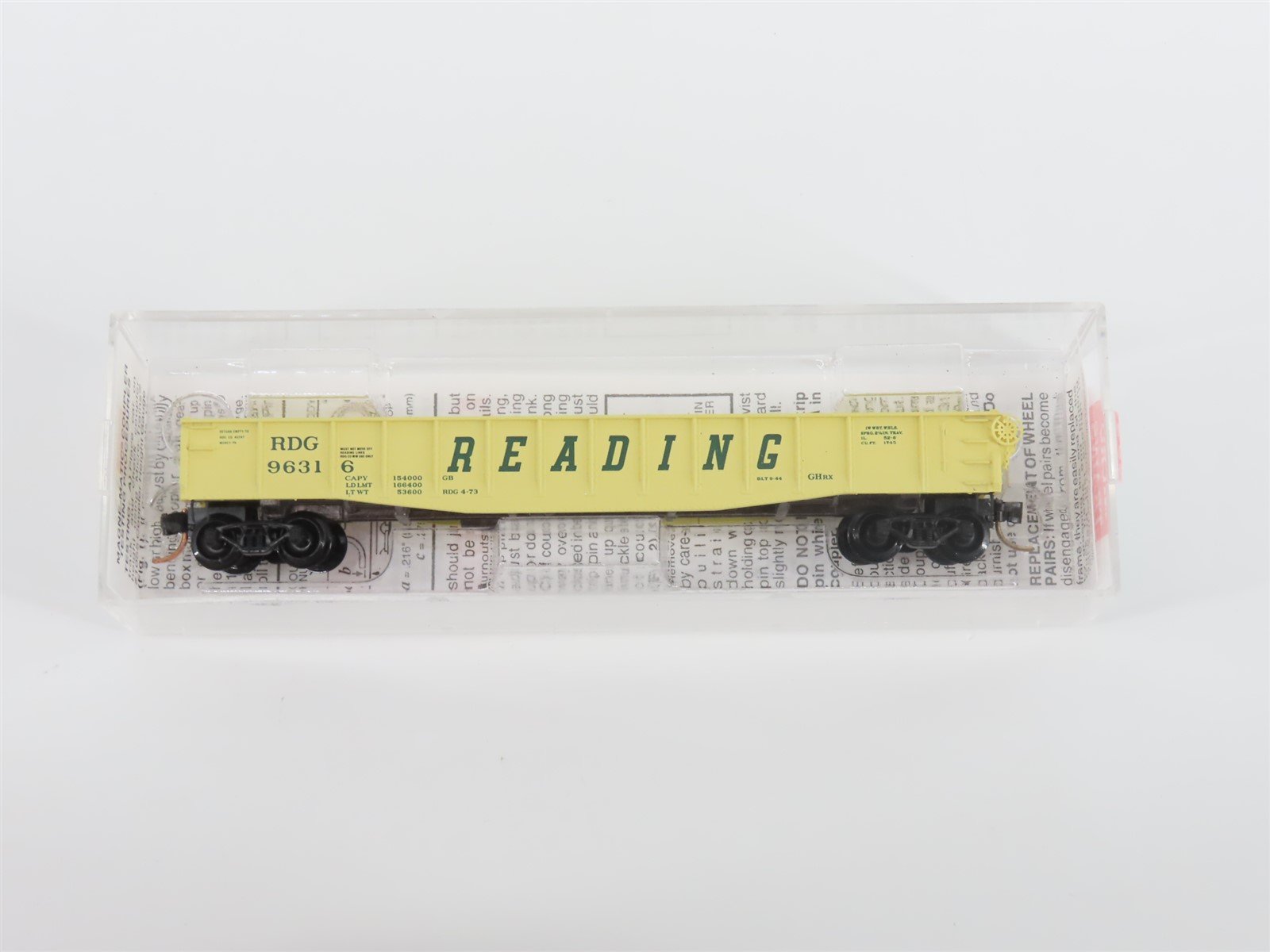 N Scale Micro-Trains MTL 46370 RDG Reading 50' Gondola #96316