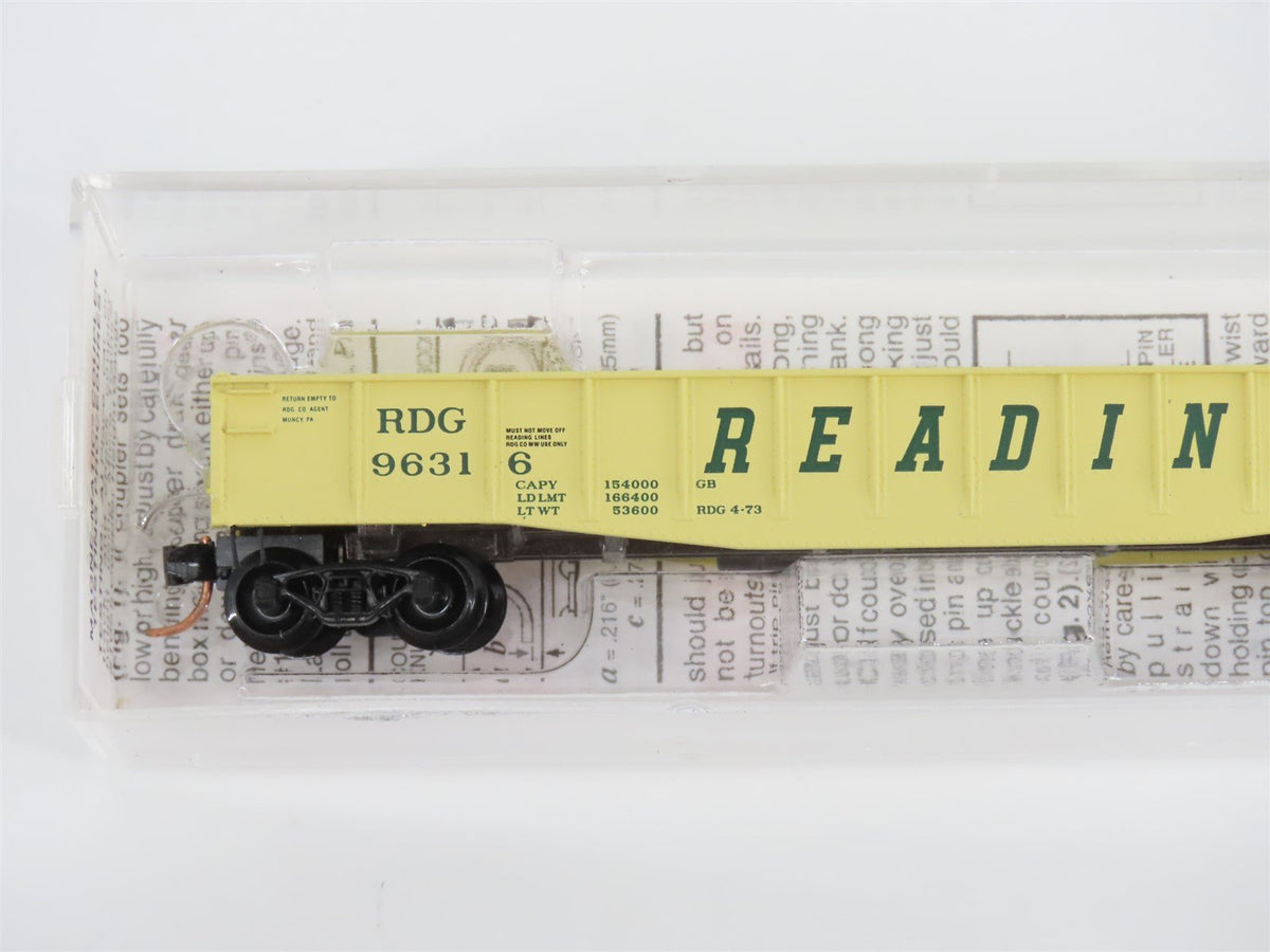 N Scale Micro-Trains MTL 46370 RDG Reading 50&#39; Gondola #96316