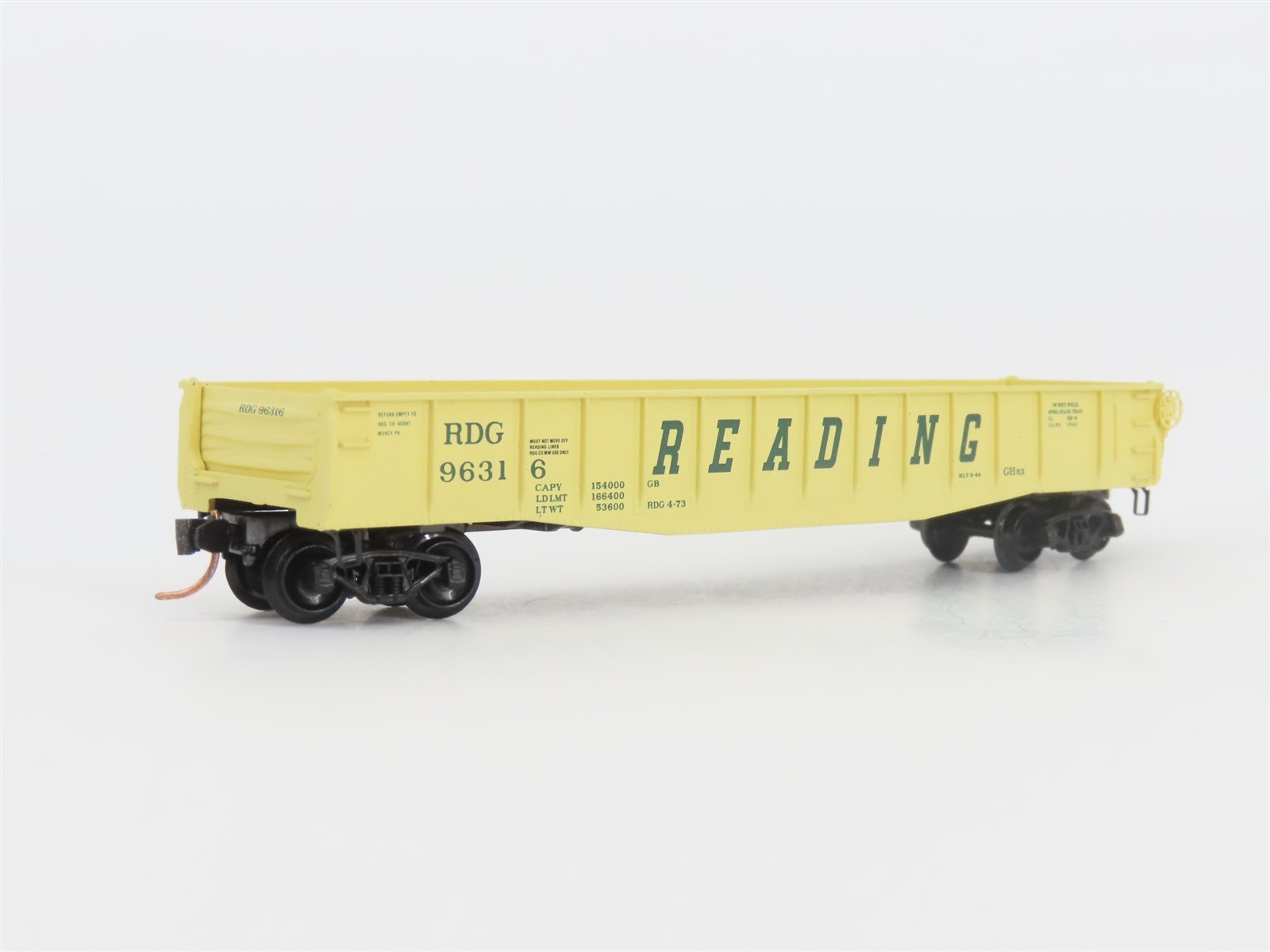 N Scale Micro-Trains MTL 46370 RDG Reading 50' Gondola #96316