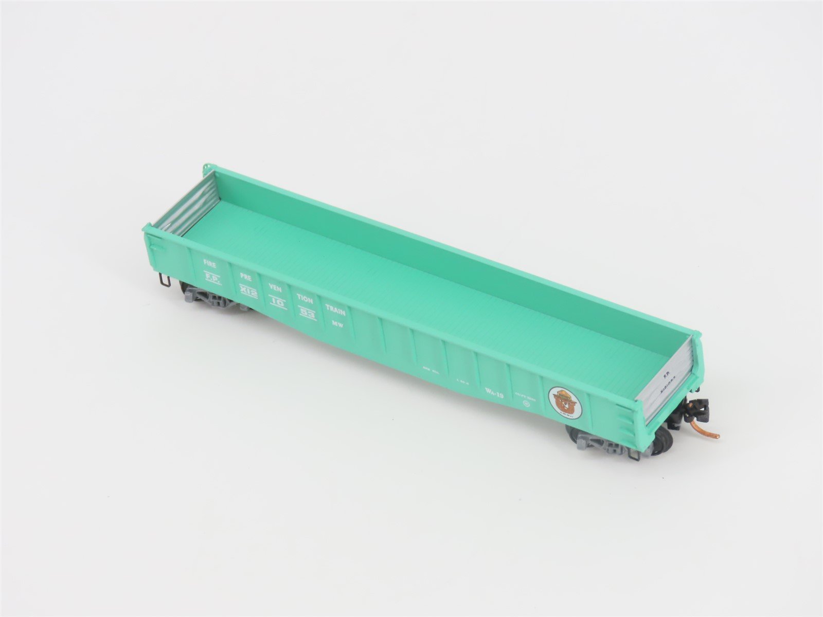N Scale Micro-Trains MTL 46360 FP Fire Prevention Smokey Bear Gondola #X121053
