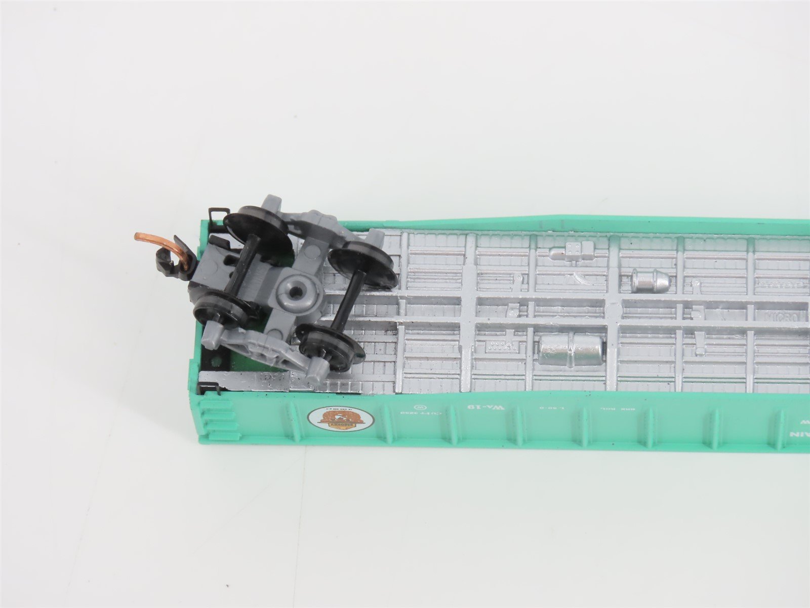 N Scale Micro-Trains MTL 46360 FP Fire Prevention Smokey Bear Gondola #X121053