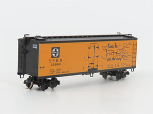N Scale Micro-Trains MTL 47240 SFRD Santa Fe El Capitan 40' Reefer #25966