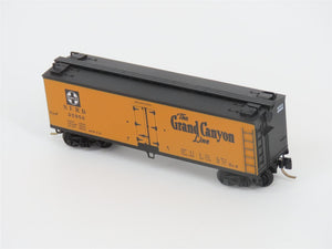 N Scale Micro-Trains MTL 47210 SFRD Santa Fe Grand Canyon 40' Wood Reefer #25956