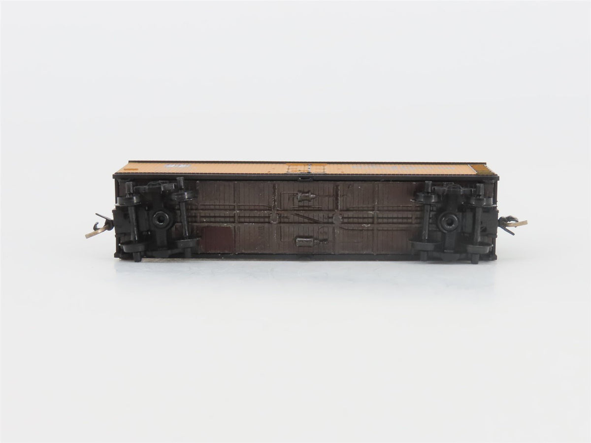 N Scale Micro-Trains MTL 47210 SFRD Santa Fe Grand Canyon 40&#39; Wood Reefer #25956