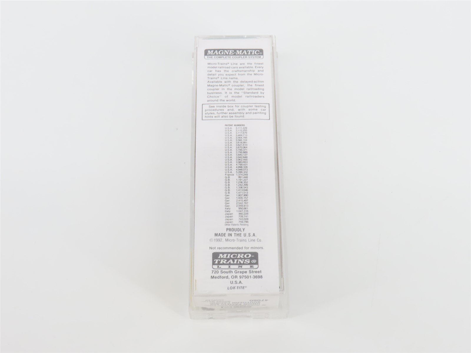 N Scale Micro-Trains MTL 47060 SP UP PFE Pacific Fruit Express 40' Reefer #19195