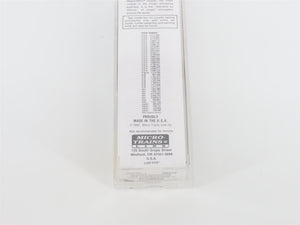 N Scale Micro-Trains MTL 47060 SP UP PFE Pacific Fruit Express 40' Reefer #19195