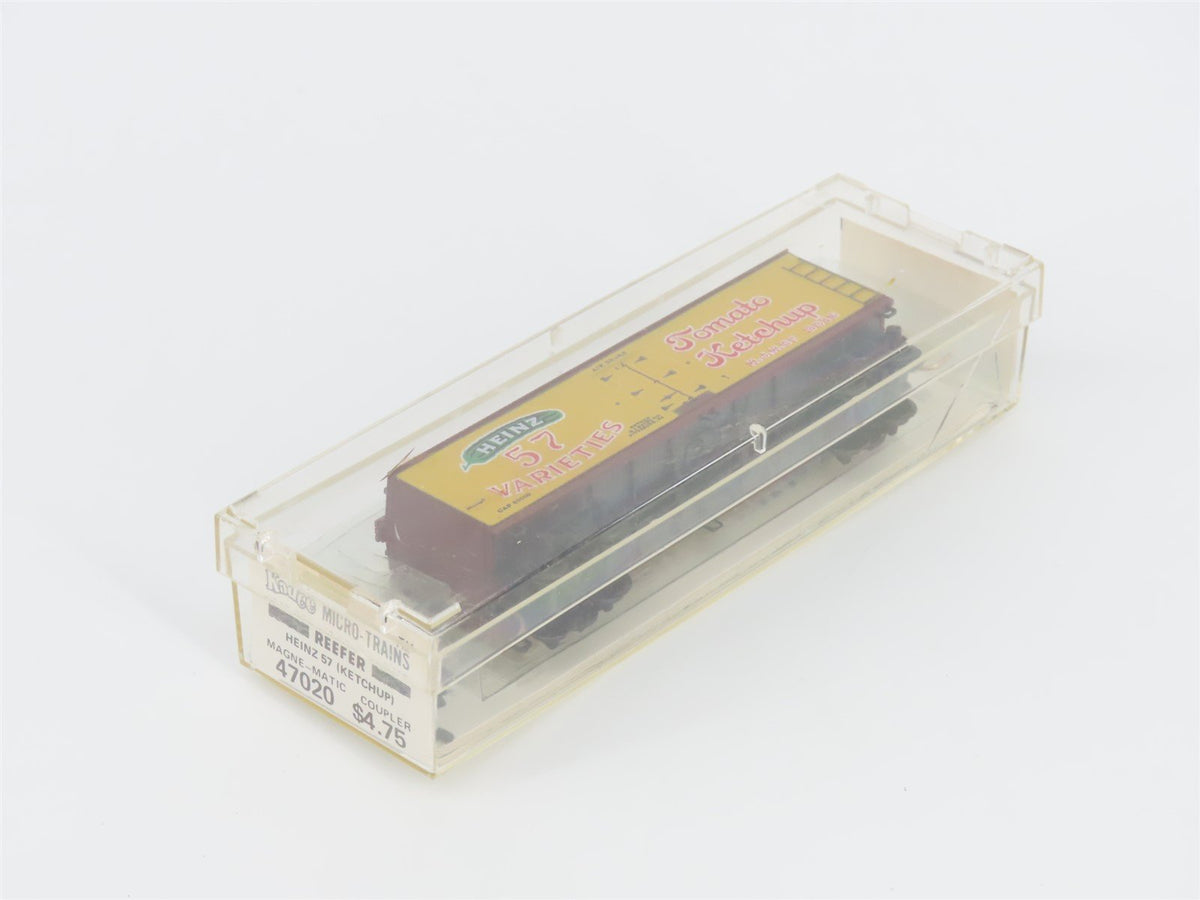 N Scale Kadee Micro-Trains MTL 47020 HJHC Heinz 57 Ketchup 40&#39; Reefer #3016