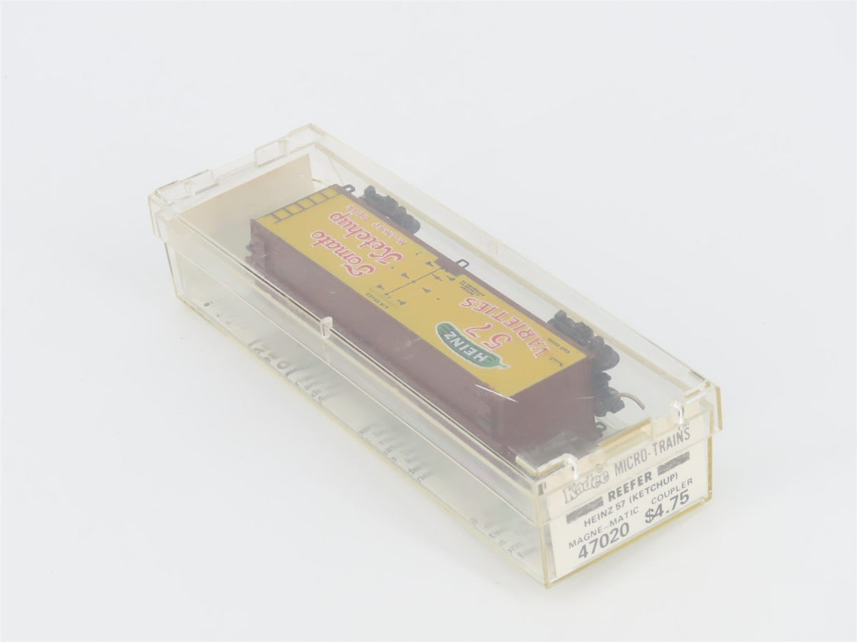 N Scale Kadee Micro-Trains MTL 47020 HJHC Heinz 57 Ketchup 40&#39; Reefer #3016