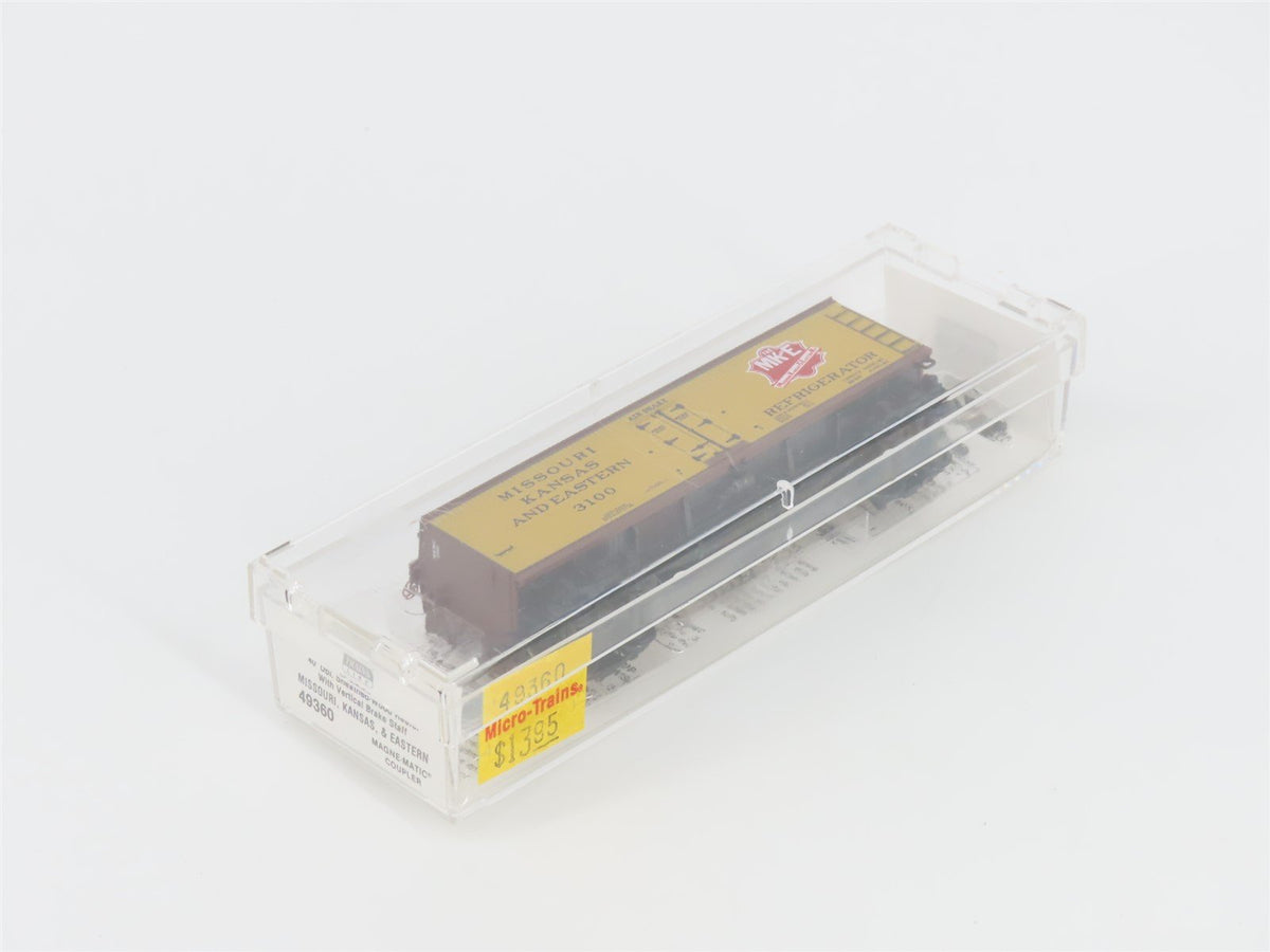 N Scale Micro-Trains MTL 49360 MK&amp;E Missouri Kansas &amp; Eastern 40&#39; Reefer #3100