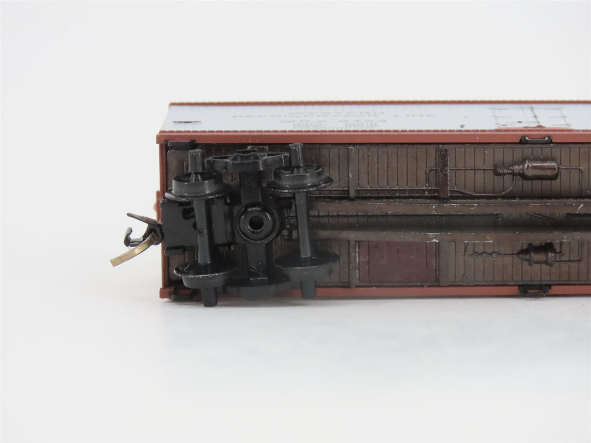 N Scale Micro-Trains MTL 49320 WRX Green Bay Route 40&#39; Wood Reefer #9453