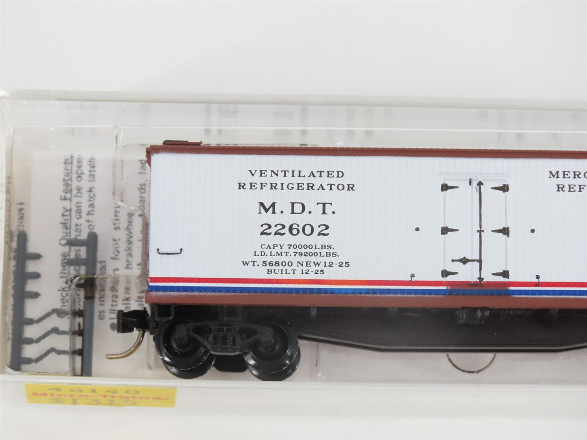 N Scale Micro-Trains MTL 49140 MDT NYC New York Central 40&#39; Wood Reefer #22602