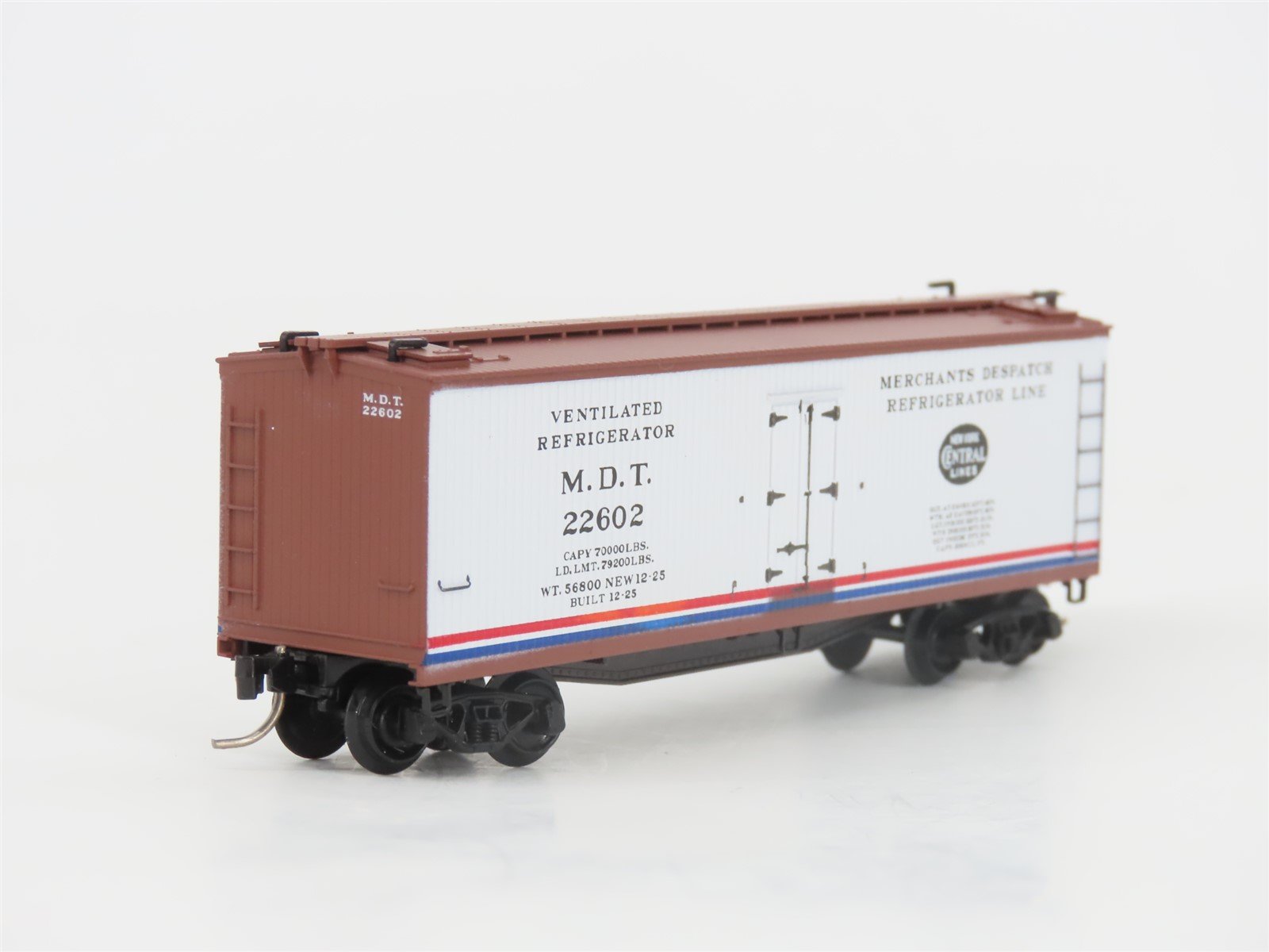 N Scale Micro-Trains MTL 49140 MDT NYC New York Central 40' Wood Reefer #22602