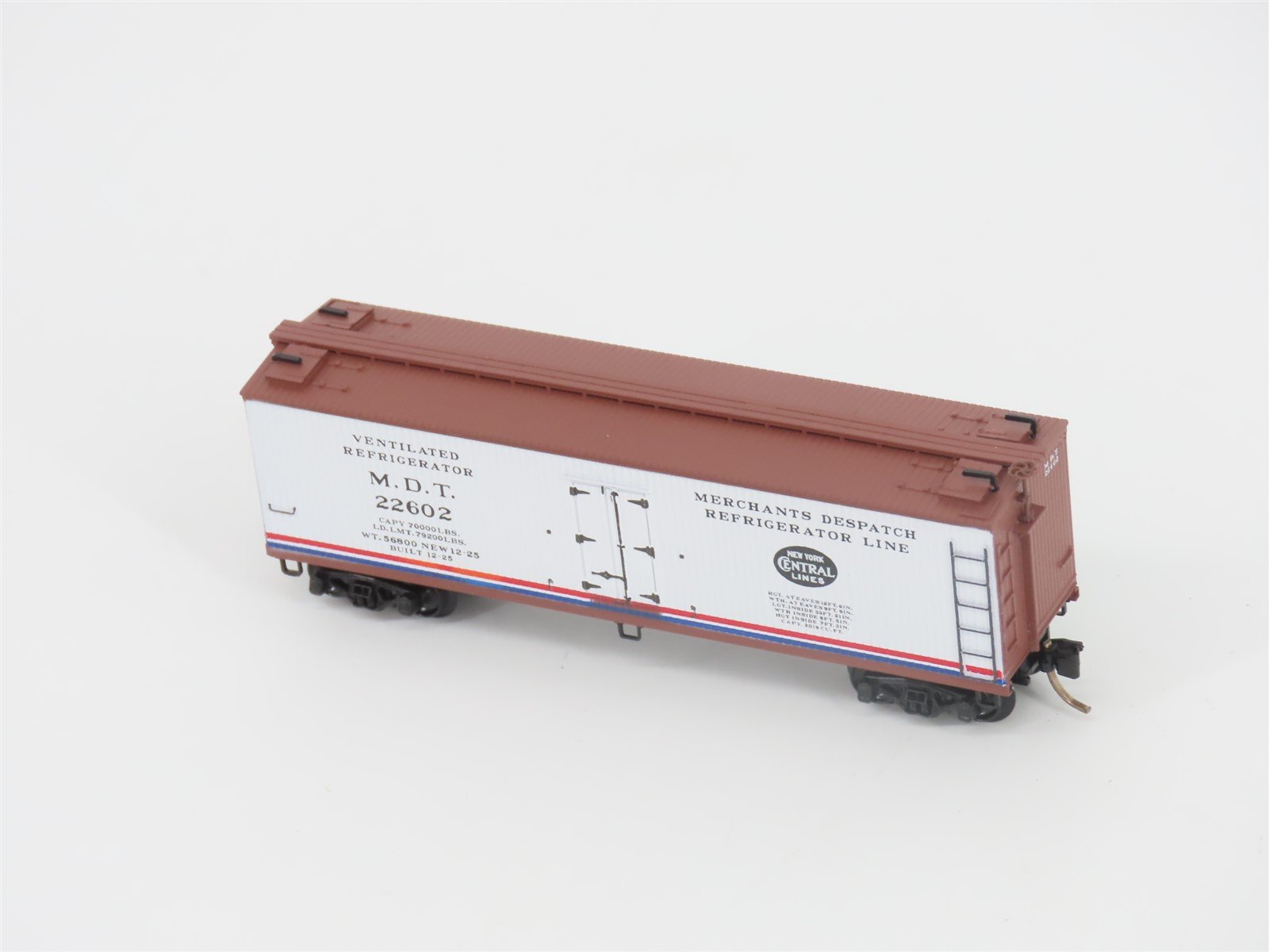 N Scale Micro-Trains MTL 49140 MDT NYC New York Central 40' Wood Reefer #22602