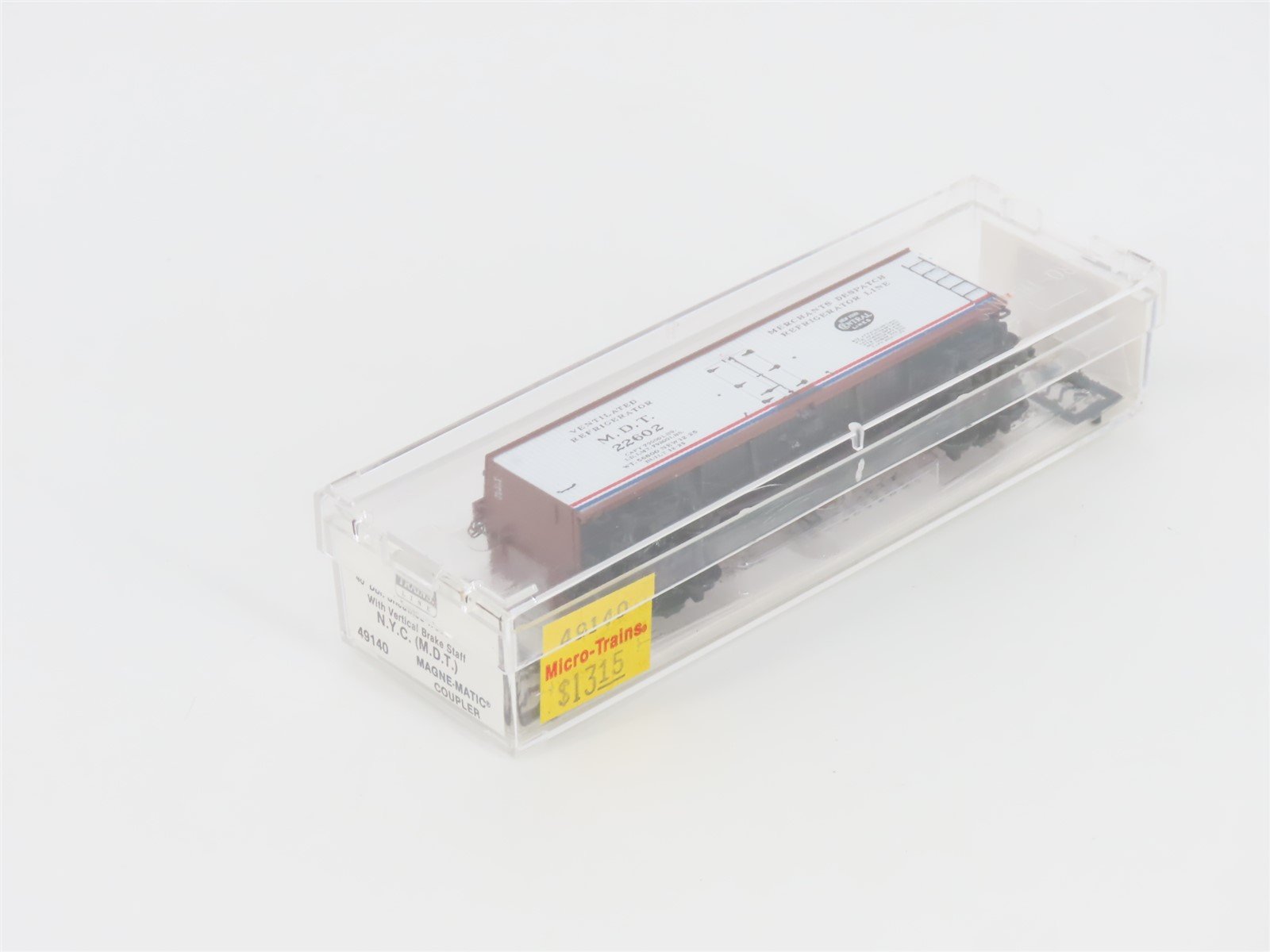 N Scale Micro-Trains MTL 49140 MDT NYC New York Central 40' Wood Reefer #22602
