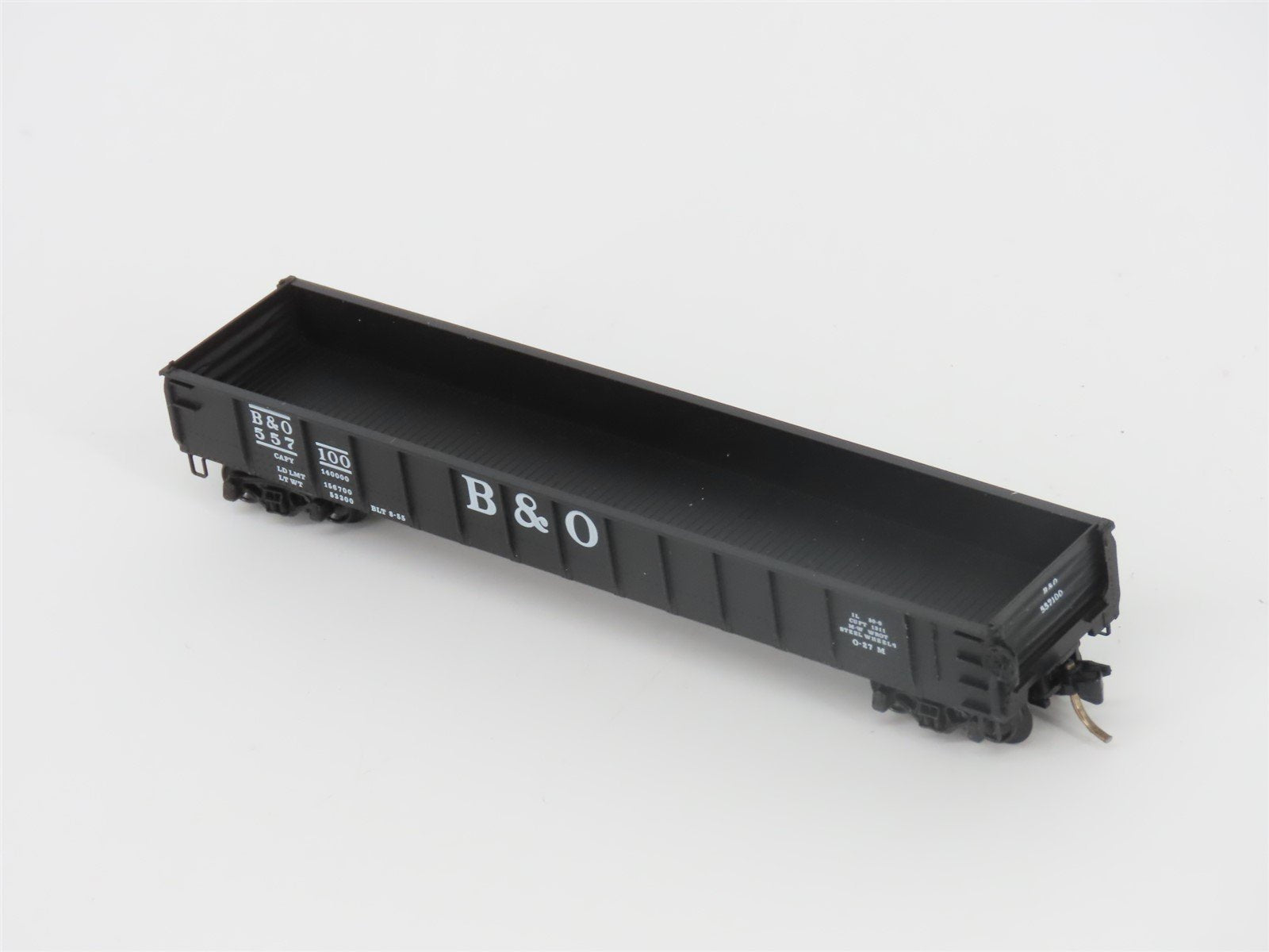 N Scale Micro-Trains MTL 48020 B&O Baltimore & Ohio 50' Gondola #557100