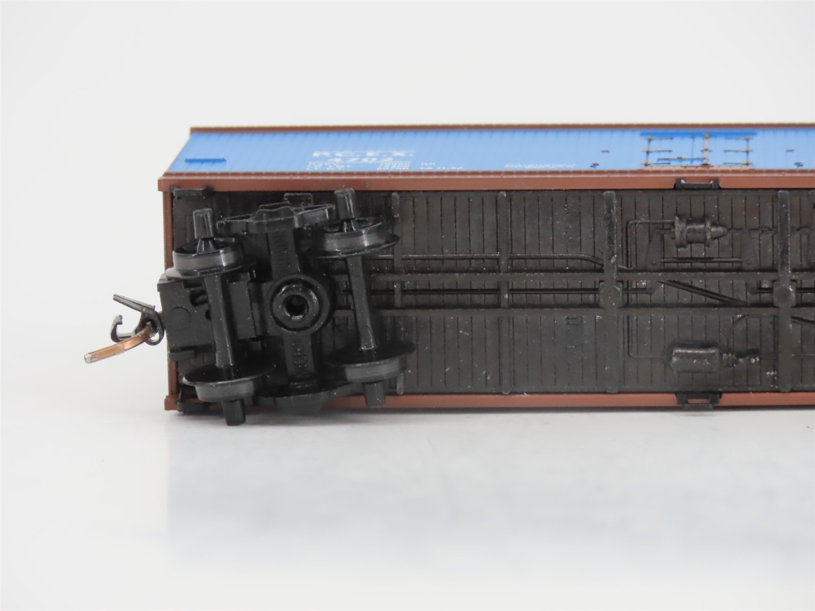 N Scale Micro-Trains MTL 47340 PCEX Pepsi-Cola 40' Wood Reefer #4702