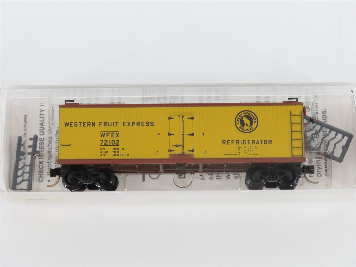 N Scale Kadee Micro-Trains MTL 47330 WFEX GN Great Northern 40&#39; Reefer #72102