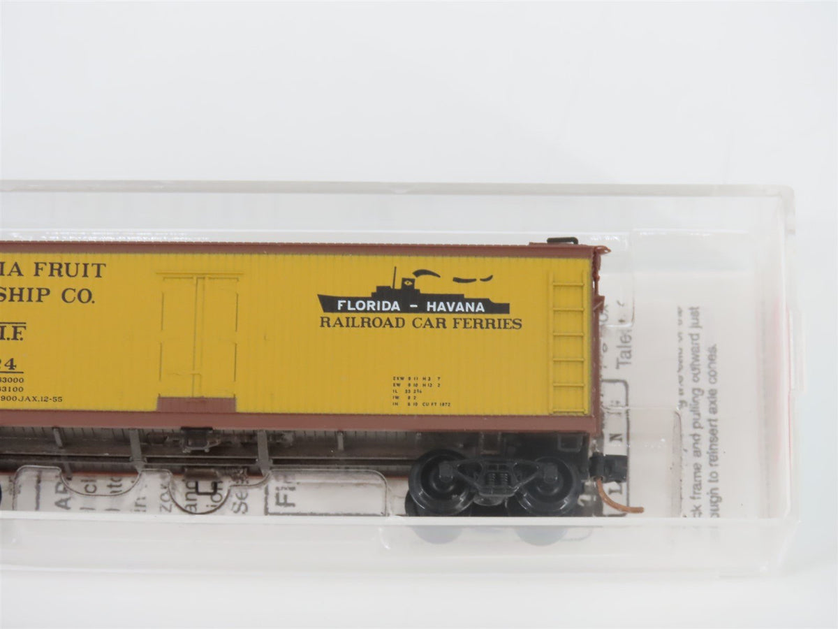N Scale Micro-Trains MTL 49510 WIF West India Fruit 40&#39; Wood Reefer #724